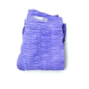 Booty by Brabants Lavender Purple Textured Leggings Full Length One Size
